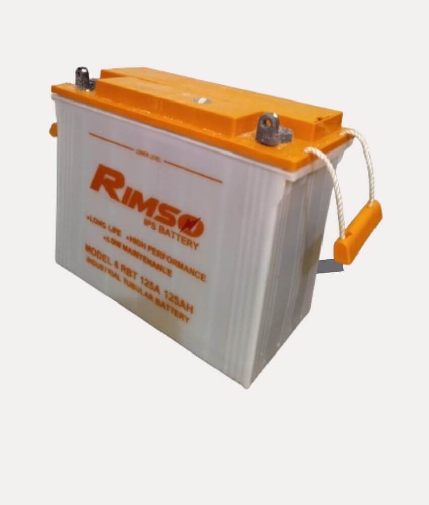 Rimso 125Ah Tubular Battery