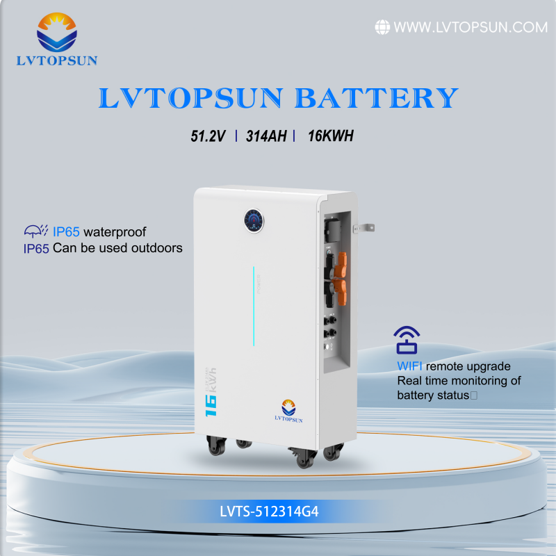 LVTOPSUN G4 51.2V 314AH  Lithium Lifepo4 Battery
